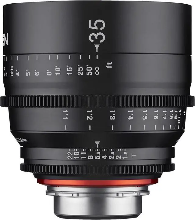 Alt view image 10 of 11 - Rokinon Xeen 35mm T/1.5 Pro Cine Lens (for Video DSLR PL Mount Cameras) Blackmagic PL Mount