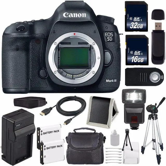 Main image of Canon EOD 5D III Digital Camera International Model + 32GB Card + 16GB SDHC Card Bundle