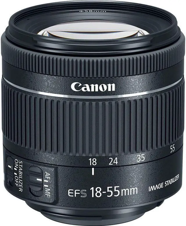 Alt view image 4 of 4 - Canon EOS 77D DSLR Camera & 18-55mm is STM Lens & 55-250mm is II Lens + UV FLD CPL Filter Kit + 4 PC Macro Kit + Wide Angle & Telephoto Lens + Case + Tripod + Card Reader - Intl Model