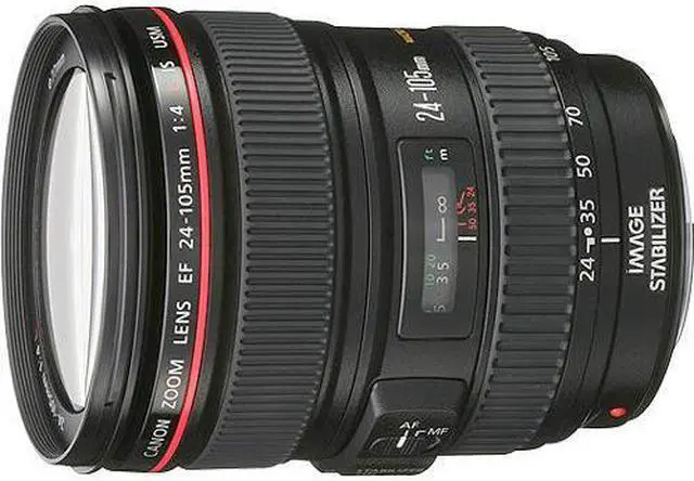 Alt view image 2 of 5 - Canon EF 0344B002 24-105 mm F/4.0 IS USM Standard Zoom Lens for EOS 1000D Digital Camera