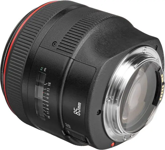 Alt view image 4 of 4 - Canon EF 85MM F/1.2 L USM II Camera Lens (Intl Model) + 3 Pcs Filter Kit + Cleaning Kit