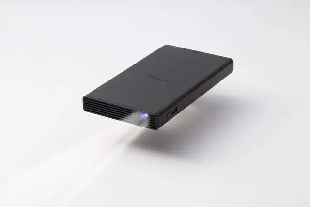 Alt view image 8 of 11 - Sony Portable HD Mobile Projector w/Bluetooth WiFI & HDMI Connectivity (MP-CD1)