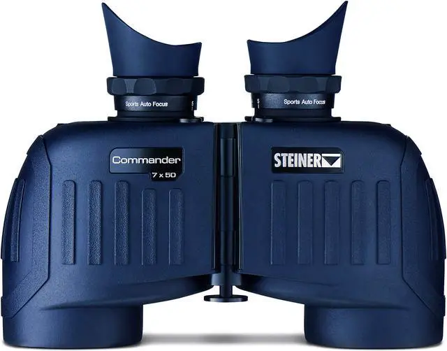 Alt view image 3 of 4 - Steiner 7x50 Commander Binoculars, Navy Blue, 7x50