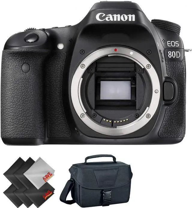 Main image of Canon EOS 80D DSLR Camera (Body Only) + 2 Year Accidental Warranty