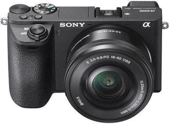 Alt view image 3 of 4 - Sony Alpha a6500 Mirrorless Camera with 16-50mm Lens ILCE6500KIT With Soft Bag, 64GB Memory Card, Card Reader , Plus Essential Accessories