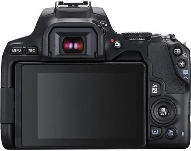 Alt view image 2 of 20 - Canon EOS Rebel SL3 DSLR Camera (Black, Body Only)