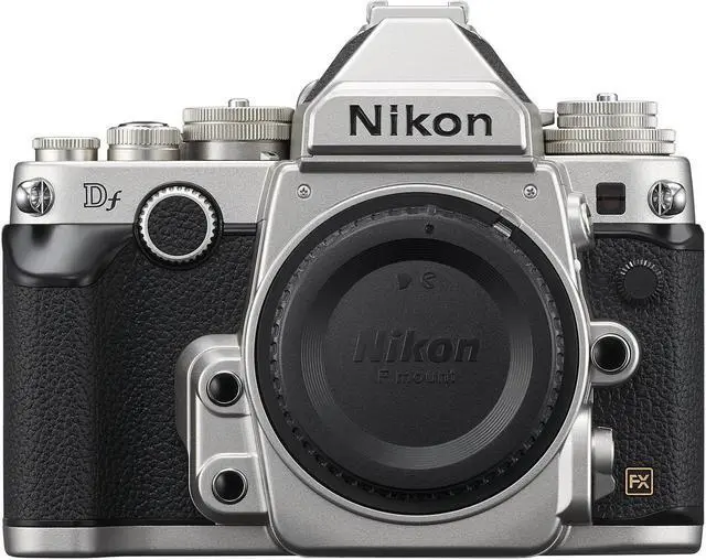 Main image of Nikon Df DSLR Camera (Body Only, Silver) - Intl Model