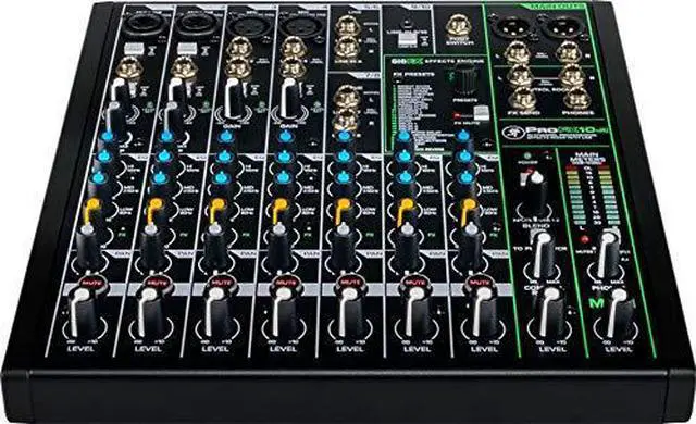 Alt view image 9 of 20 - Mackie PROFX10V3 10 Channel Professional Effects Mixer with USB