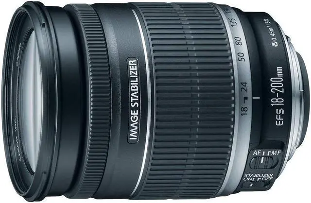 Main image of Canon 2752B002-IV EF-S 18-200mm F/3.5-5.6 is Standard Zoom Lens for DSLR Cameras International Version (No Warranty)