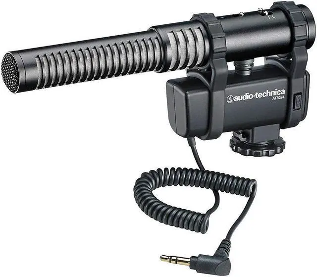 Alt view image 12 of 20 - Audio-Technica AT8024 Stereo/Mono Camera-Mount Microphone