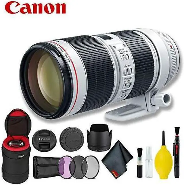 Alt view image 4 of 4 - Canon EF 70-200mm f/2.8L IS III USM Lens (Intl Model) w/ Filter Kit + Lens Case Bundle