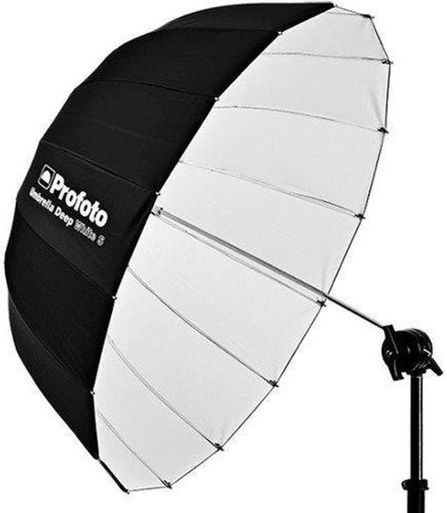 Alt view image 4 of 6 - Profoto Deep and Parabolic 33" Umbrella, Small, White #100983