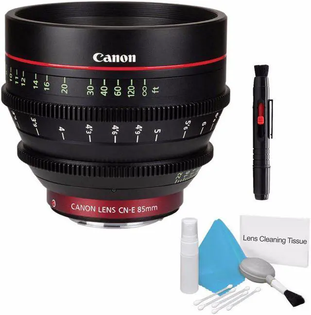Main image of Canon CN-E 85mm T1.3 L F Cine Lens (International Model ) + Deluxe Cleaning Kit 6AVE Bundle 3