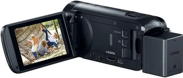Alt view image 4 of 4 - Canon VIXIA HF R800 Camcorder (Black) Standard Accessory Bundle