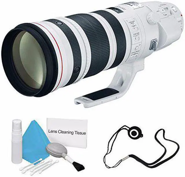Alt view image 2 of 2 - Canon EF 200-400mm f/4L IS USM Lens (International Model ) + Deluxe Cleaning Kit + Lens Cap Keeper 6AVE Bundle 2