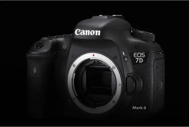 Alt view image 4 of 4 - Canon EOS 7D Mark II DSLR Camera (Body Only)  + 64GB Memory Card  + 2 Year Accidental Warranty