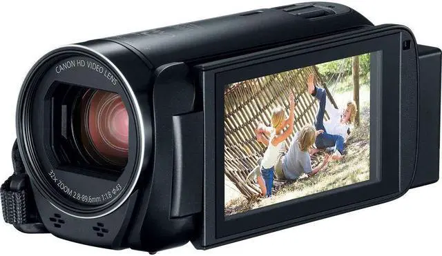 Alt view image 3 of 4 - Canon VIXIA HF R800 Camcorder (Black) Standard Accessory Bundle