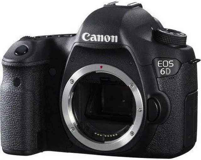 Alt view image 4 of 4 - Canon EOS 6D DSLR Camera (8035B002) W/ Bag, Extra Battery, LED Light, Mic, Filters and More - Advanced Bundle