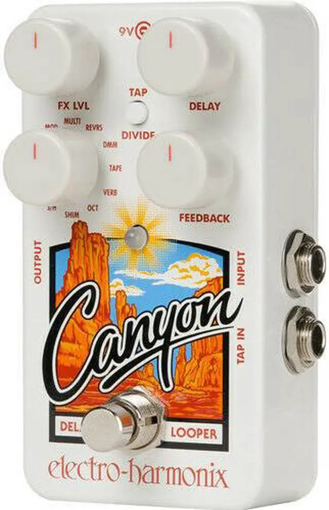 Alt view image 9 of 13 - Electro Harmonix Canyon Delay and Looper Pedal