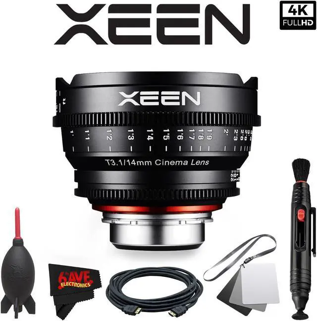 Main image of Rokinon Xeen 14mm T3.1 Lens for Canon EF Mount with Professional Accessory Kit
