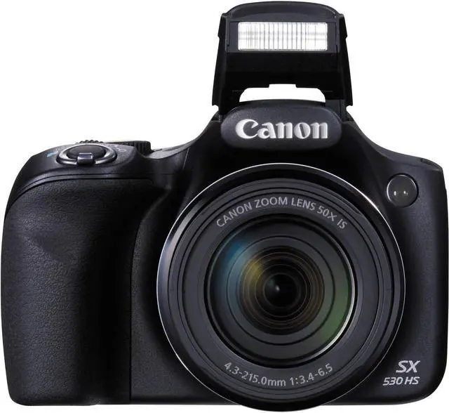 Alt view image 4 of 4 - Canon PowerShot SX530 HS Digital Camera 50X Optical Zoom Bundle with Carrying Case