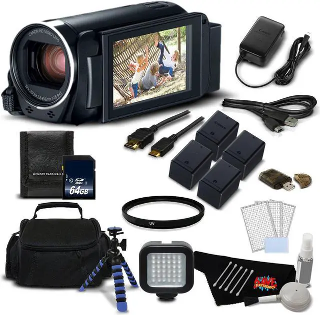Main image of Canon VIXIA HF R800 Camcorder (Black) Full HD 1080p - Platinum Level Bundle