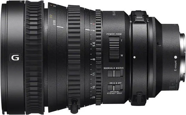 Alt view image 5 of 6 - Sony - 28 mm to 135 mm - f/4 - Zoom Lens for Sony E - 95 mm Attachment - 0.15x Magnification - 4.8x Optical Zoom - Optical IS - 4"Diameter