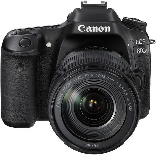 Alt view image 4 of 4 - Canon EOS 80D DSLR Camera with 18-135mm Lens (1263C006) - Starter Bundle