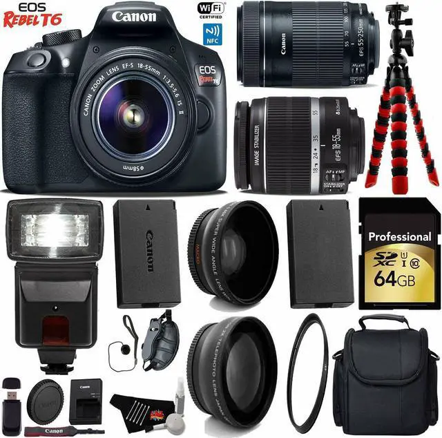 Canon Dslr Canon Rebel T7 Amazon Lens Canon T6 Amazon Canon EOS - Main Image