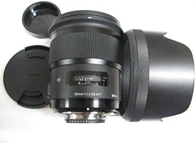 Alt view image 2 of 8 - Sigma 50mm F1.4 DG HSM Art Lens for Nikon Cameras - Fixed - International Version