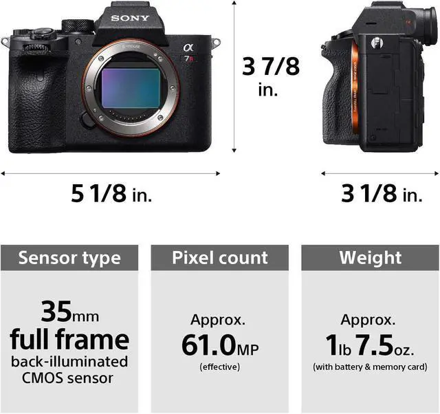 Alt view image 14 of 20 - Sony Alpha a7R IV Mirrorless 61MP 4K Digital Camera Body - ILCE7RM4/B