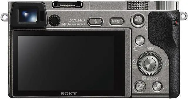 Alt view image 2 of 6 - Sony Mirrorless Digital Camera with 3" LCD, Graphite (ILCE-6000/H) (International Model No Warranty) (International Model)