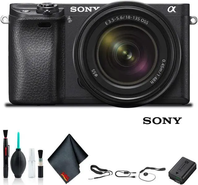 Main image of Sony Alpha a6500 Mirrorless Camera with 18-135mm Lens ILCE-6500M/B Starter Kit
