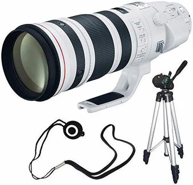 Alt view image 2 of 2 - Canon EF 200-400mm f/4L is USM Lens (International Model) + Lens Cap Keeper + Full Size Tripod
