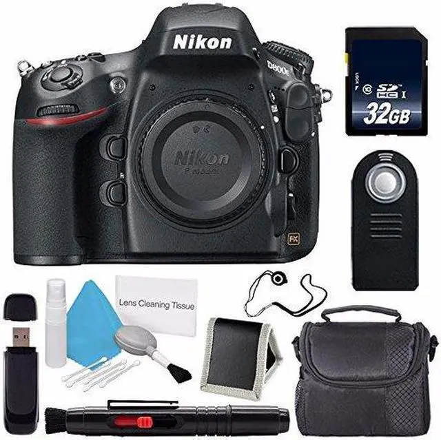 Alt view image 2 of 2 - Nikon D800E Digital Camera (Body Only) (International Model ) + Carrying Case + Memory Card Wallet + Lens Pen Cleaner + Lens Cap Keeper + 32GB SDHC Class 10 Memory Card Bundle 10