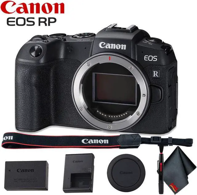 Main image of Canon EOS RP Mirrorless Digital Camera (Body Only) - Includes - Cleaning Kit
