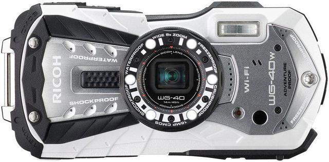 RICOH Waterproof digital camera RICOH WG-40 White(Japan Import-No