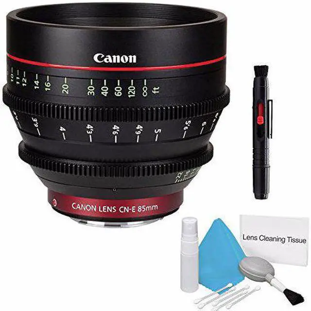 Alt view image 2 of 2 - Canon CN-E 85mm T1.3 L F Cine Lens (International Model ) + Deluxe Cleaning Kit 6AVE Bundle 3