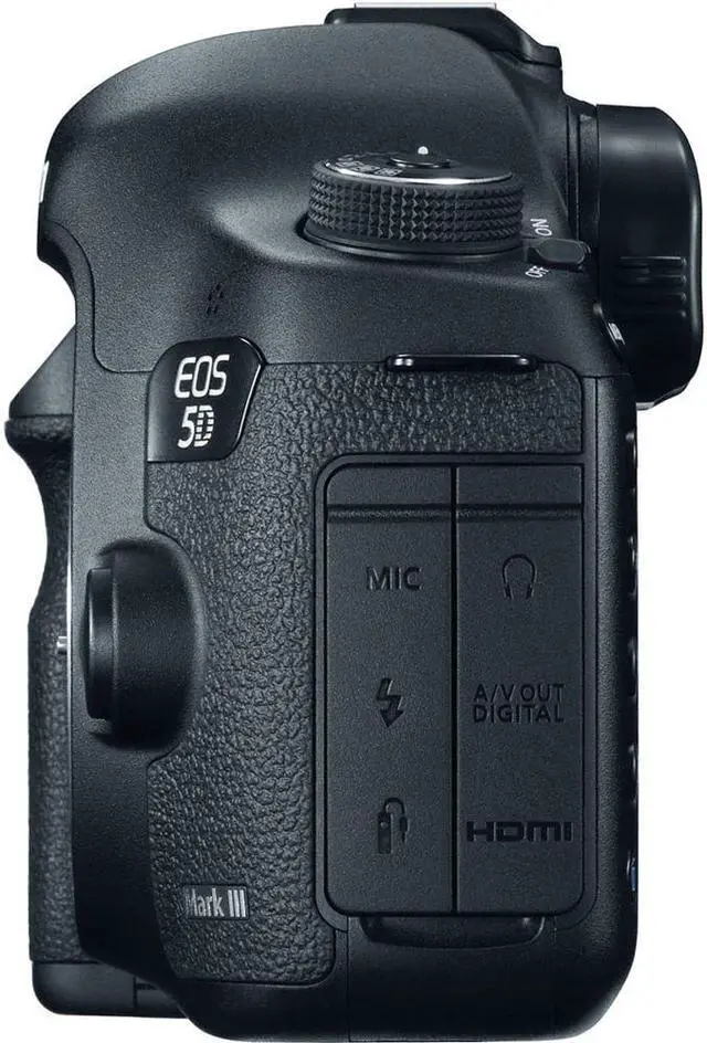 Alt view image 3 of 4 - Canon EOS 5D Mark III DSLR Camera (Body Only) + Tripod + Wireless Remote + Condenser Microphone + Case + Wrist Strap + Card Reader - Intl Model