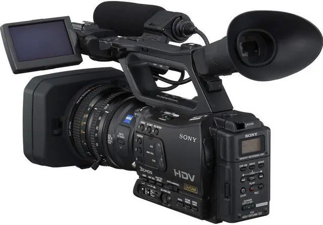 Alt view image 2 of 5 - Sony HVR-Z7U HDV Camcorder - with Memory Card