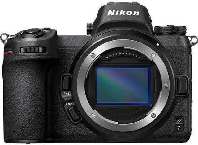 Alt view image 3 of 4 - Nikon Z 7 Mirrorless FX-Format Digital Camera (Body Only)  - Bundle 64GB Memory Card  + EN-EL15 Li-on Battery + External Rapid Charger + 72mm 3 Pc Filter Kit and MORE - Intl Model
