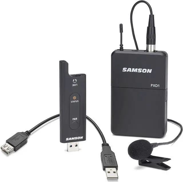 Alt view image 17 of 20 - Samson XPD2 Lavalier USB Digital Wireless System