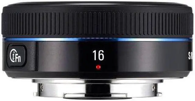 Alt view image 3 of 7 - Samsung NX 16mm f/2.4 Camera Lens (Black) - Fixed