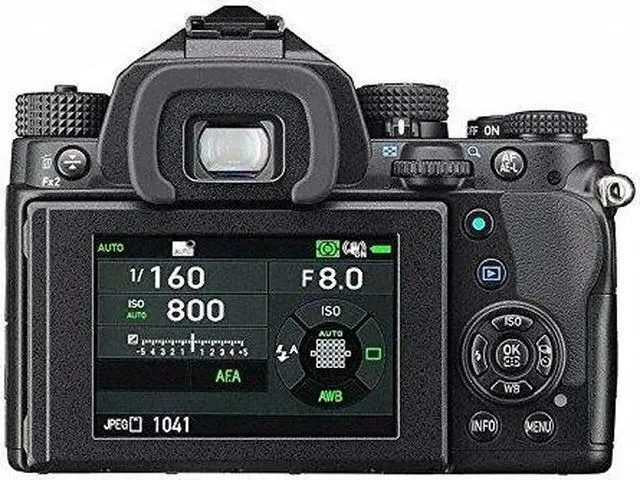 Alt view image 13 of 15 - Pentax KP 24.3MP CMOS Ultra Compact Full HD Digital SLR Camera - Black (Body Only)