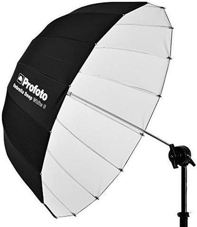 Alt view image 5 of 6 - Profoto Deep and Parabolic 33" Umbrella, Small, White #100983