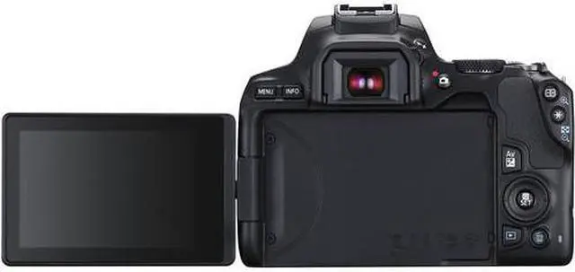 Alt view image 4 of 20 - Canon EOS Rebel SL3 DSLR Camera (Black, Body Only)
