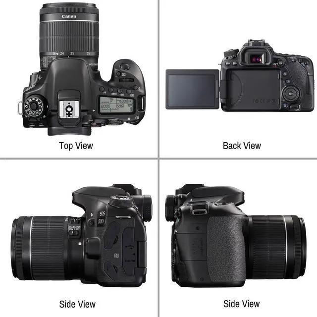 Alt view image 3 of 4 - Canon EOS 80D DSLR Camera (Body Only) + 1 Year Warranty