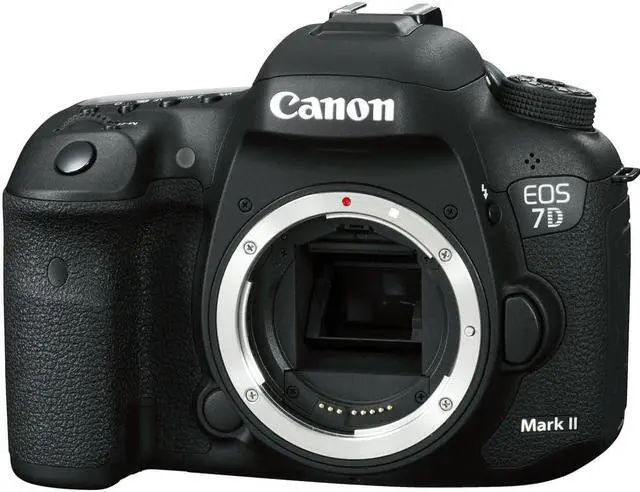 Alt view image 4 of 4 - Canon EOS 7D Mark II DSLR Camera Body w (International Model) with Extra Accessory Bundle