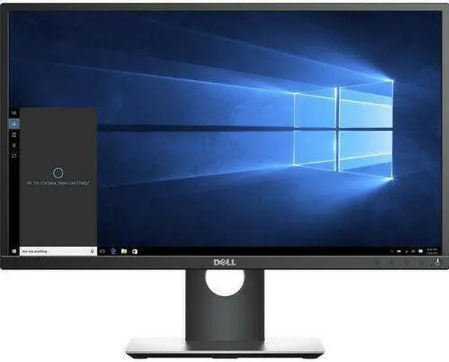 Alt view image 9 of 20 - Dell P2417H 24-inch LED Monitor - 1920 x 1080 - 4,000,000:1 - 6 ms Response - 16.7 Million Colors - HDMI, VGA, MonitorPort
