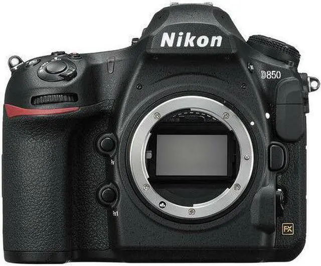 Alt view image 2 of 4 - Nikon D850 DSLR Camera (Body Only) 1585 (Intl Model) + Carrying Case + Deluxe Cleaning Kit + MicroFiber Cloth Bundle